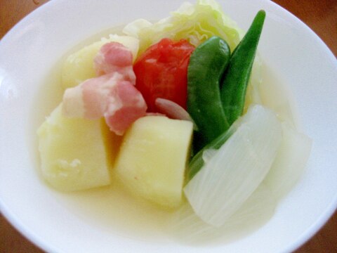 キャベツと夏野菜たっぷり 色鮮やかなポトフ レシピ 作り方 By れいちゃっ 楽天レシピ キャベツと夏野菜たっぷり 色鮮やかなポトフ レシピ 作り方 By れいちゃっ 楽天レシピ